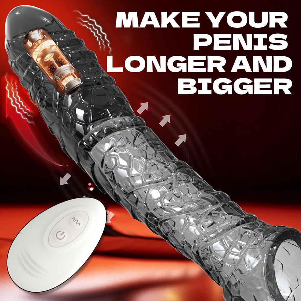 Reusable G Spot Vagina Vibrator Cock Ring Silicone Delay Ejaculation Stronger Erection Clitoris ButtPlug Anal Adult Sex Toys Men