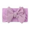 New bow nylon headband, cute soft elastic twill bubble baby hair accessories, baby headband
