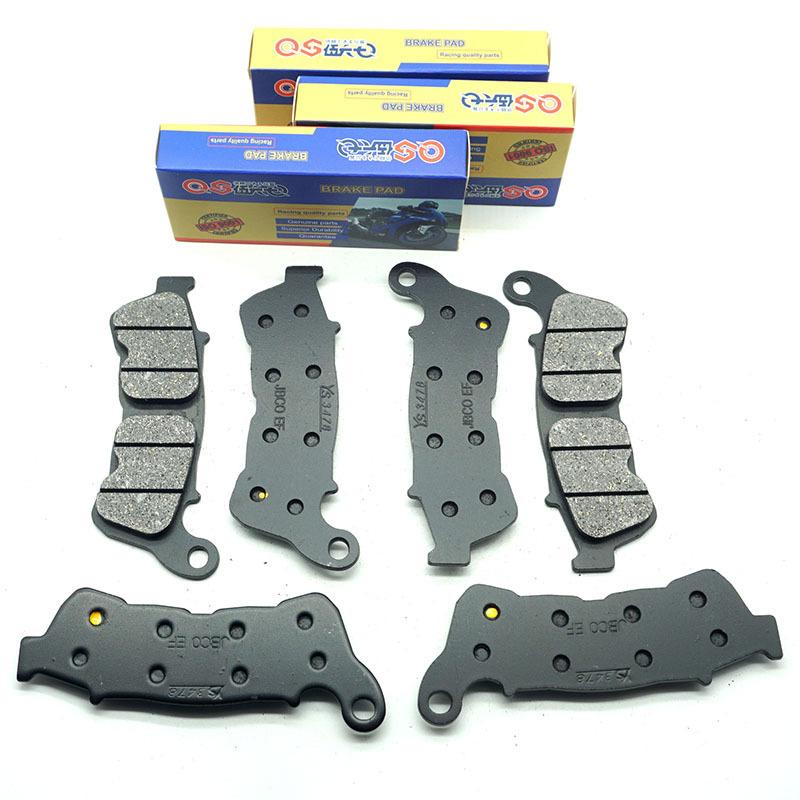 Motorcycle Front Rear Brake Pads for HONDA CBF1000A ABS Model 2006-2010 C-ABS 2011- CBF1000FA CBF1000 CBF 1000