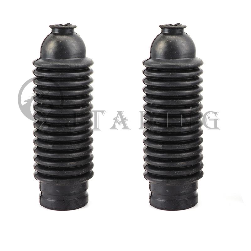 2 Pcs Gear Rack and Pinion Bellows Kit Rubber Gear Boot Cover For Steering Gear Rack and Pinion UTV ATV Buggy Go Kart Golf Bike