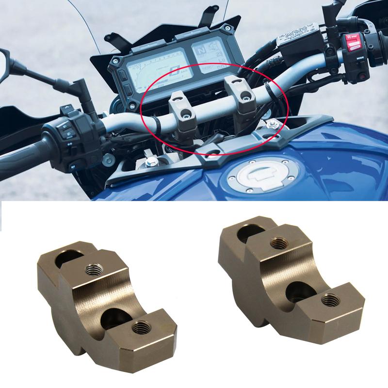 Motorcycle Handlebar Bar Riser Clamp Extend Adapter Mount For YAMAHA MT-09 Tracer 900 Tracer 900GT FZ-09 MT09 2015-UP XSR900 17-