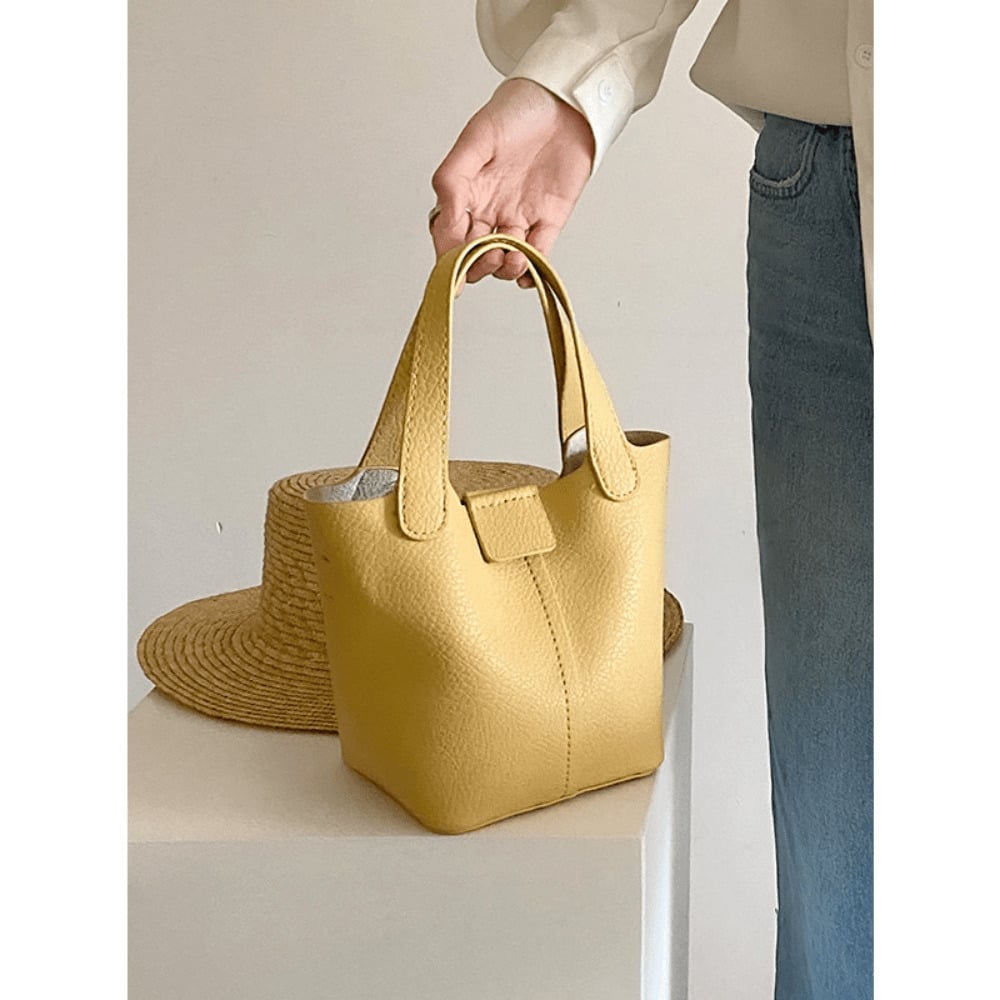 Hand Bag Xia Xin Casual Bucket Bag Versatile Shoulder Messenger Bag