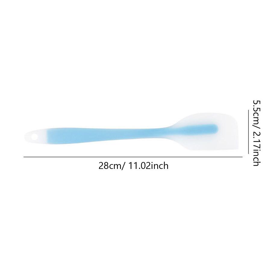 Kitchen Utensil Silicone Scraper, Heat Resistant Baking Spatula Cake Icing Smoother Mixing Tool