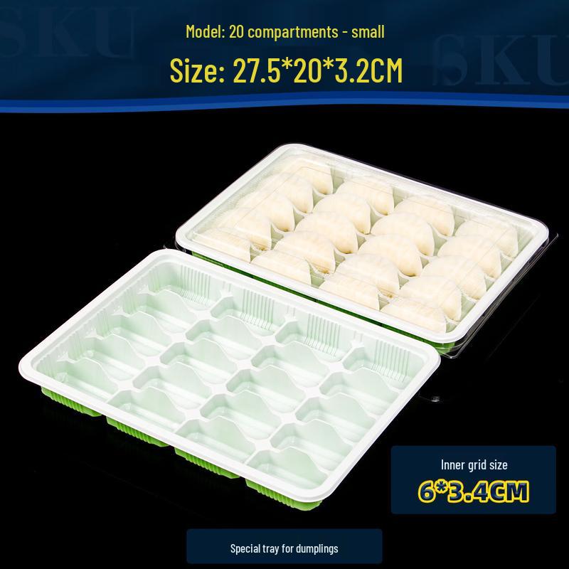 Disposable Plastic Partitioned Food Prep Containers