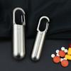 Durable Metal Waterproof Pills Box With Efficient Gift Packaging Medicine Container Perfect For Home Office Outdoor