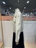 Plastic Island Leather Zip-Up Jumper PR2TZ861