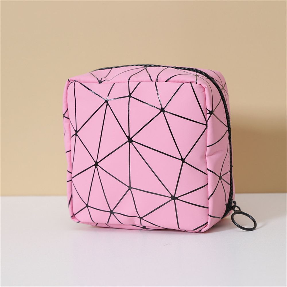 Portable Use Waterproof Mini Cosmetic Bag Cotton Wool Coin Purse Sanitary Pad Pouch Napkin Storage Feminine Napkin
