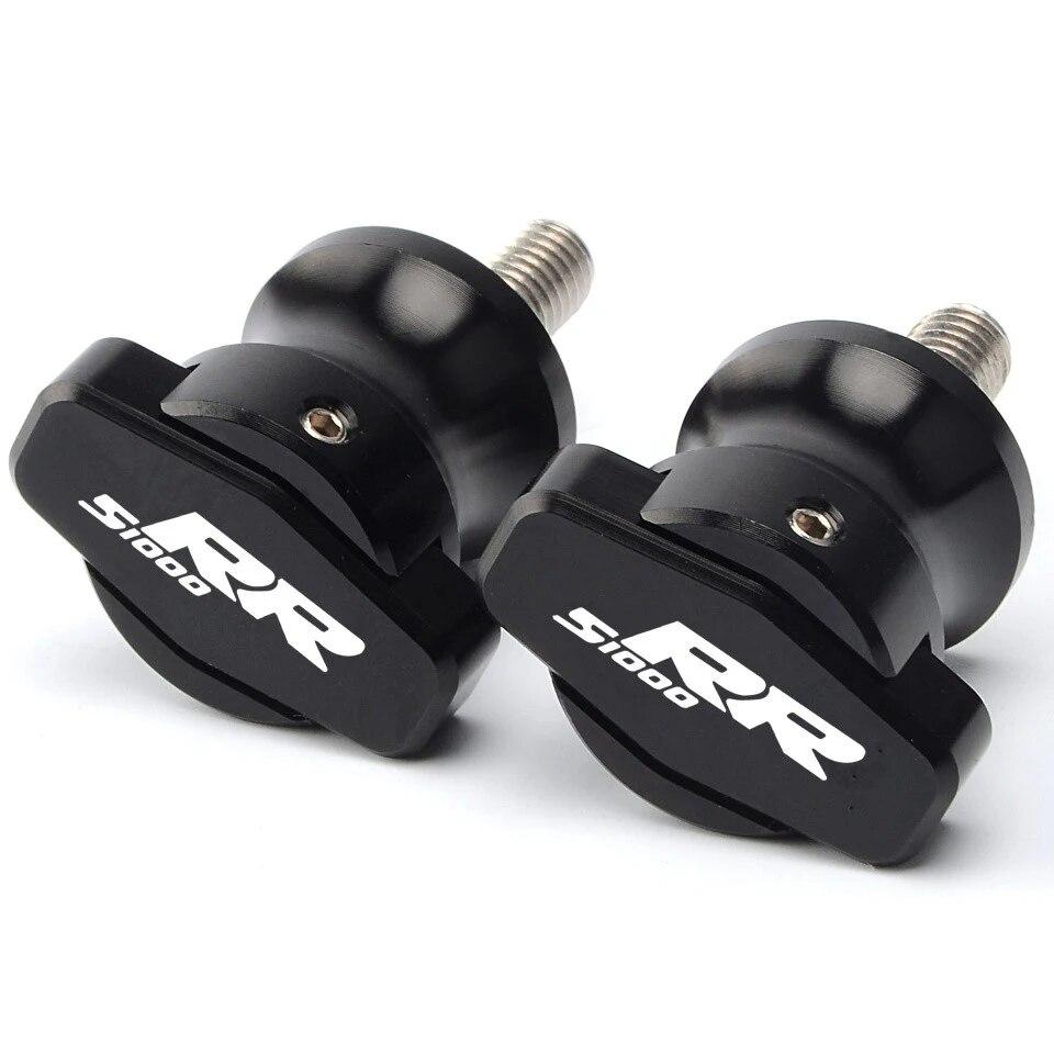 Motorcycle Sliders Spools CNC Swing Arm Stand Screw For BMW S1000R S1000RR HP4 2014 2015 2016 2017 2018   8MM