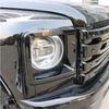 Haval H9 2nd Gen Headlight Frame Kit: Grille, ABS, LED Beads, Black Warrior Design