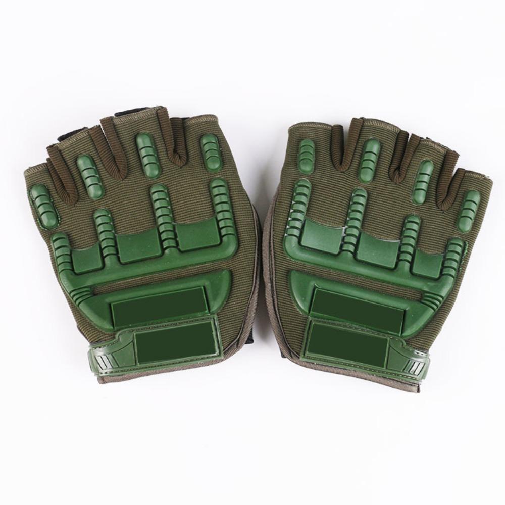 New Men's and Women's Outdoor Riding Fitness Half-finger Gloves Breathable Training Motorcycle Field Mountaineering Tactical Gloves