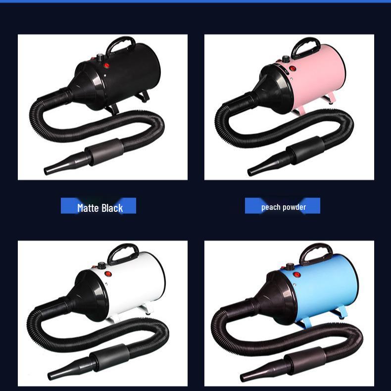 Adjustable Speed Pet Dryer with Nozzle: Dog Beauty Blower & Pull Dryer