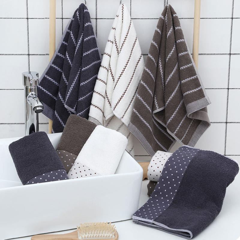 Household Pure Cotton Towel Quick Drying Super Soft Super Absorbent Thickened Adult Absorbent Bath Towel Couple's Large Towels