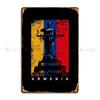 Mutter Armenien Jerewan Armenien Vintage Abgenutzte Flagge Metallschild Poster Dekoration Wohnzimmer Gestaltung Blechschild Poster