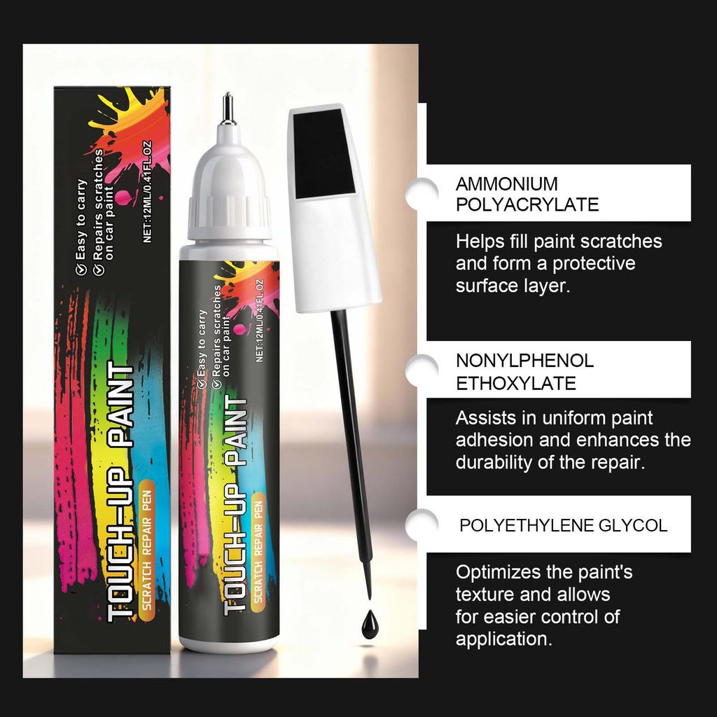Car Scratch Pen Two In One Paint Care Daily Maintenance 12ml