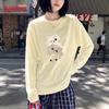 Baleno Women's 2026 Autumn Pure Cotton Long Sleeve T-Shirt