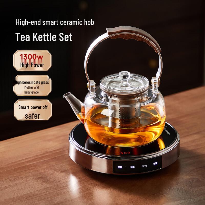 Yihu Tea 2025 Titanium Electric Ceramic Tea Stove Set
