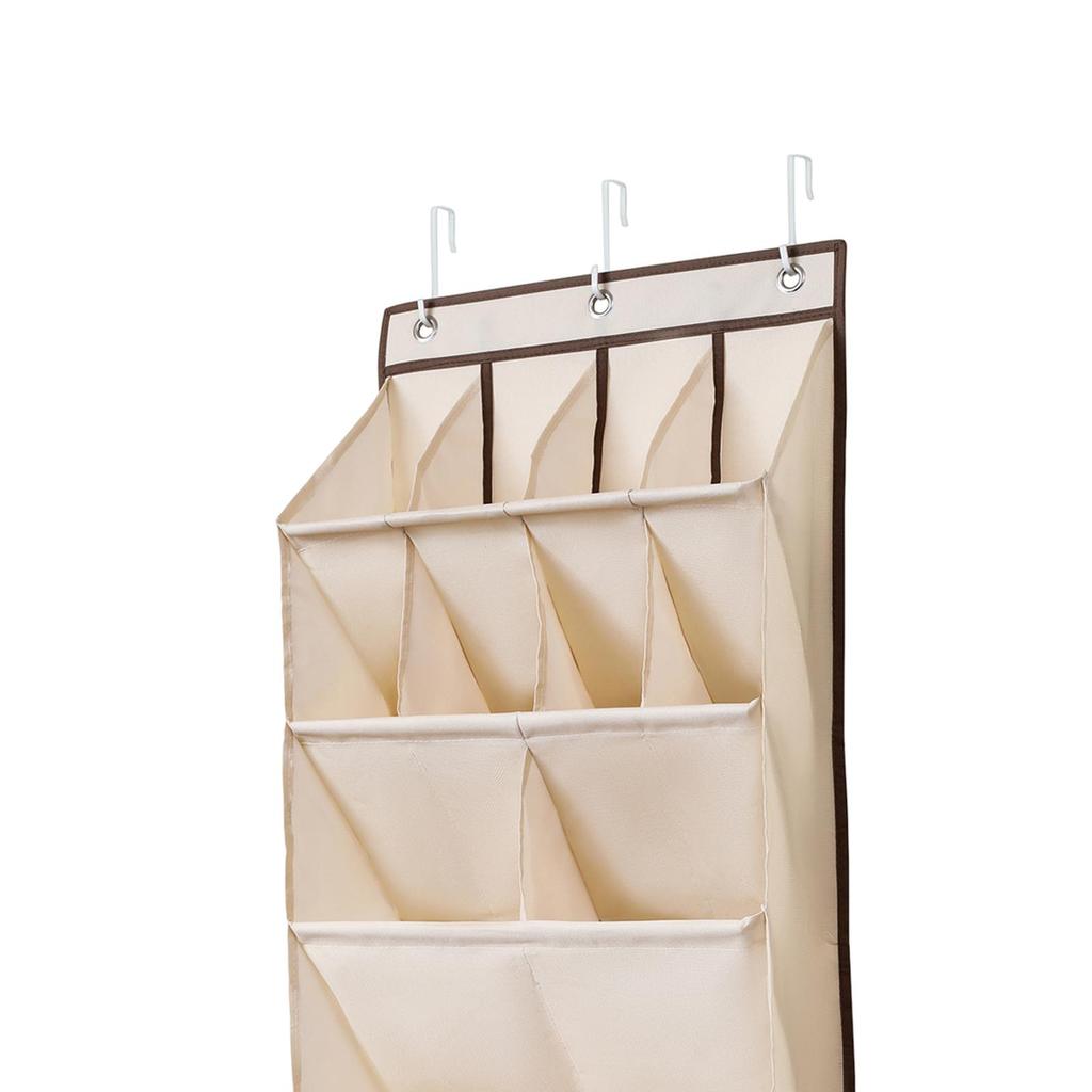 over The Door Shoe Organizer Hanging Shoe Rack for Closet Hanger Deep Pockets Door Shoe Rack