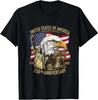 250 Years 1776-2026 250th Birthday Eagle Liberty Bell T-Shirt