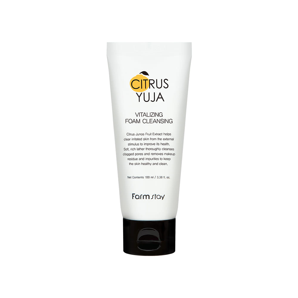 Farm Stay Citrus Yuzu Vitalizing Foam Cleansing