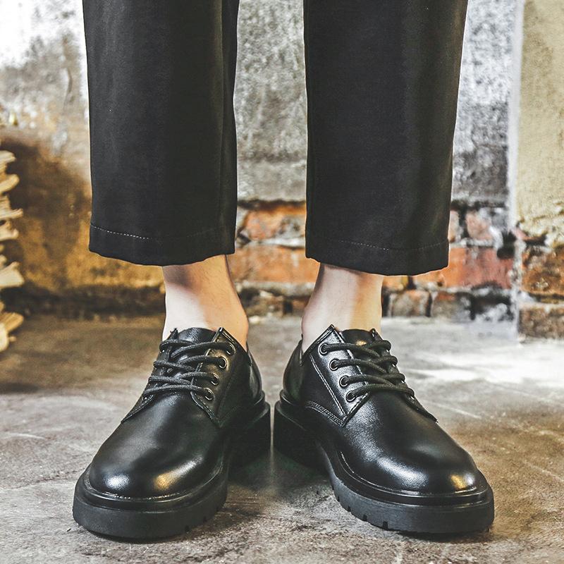 Large Size Men'S Business Casual Leather Shoes 45 Korean Version Of Trendy British Dress Groom Wedding Shoes 46 Shoes