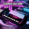 Custom Name Personalized Jinx Pattern Mousepad, Laptop PC Desk Mat, Decorative Desk Mat for Home Keyboard Pad Gift