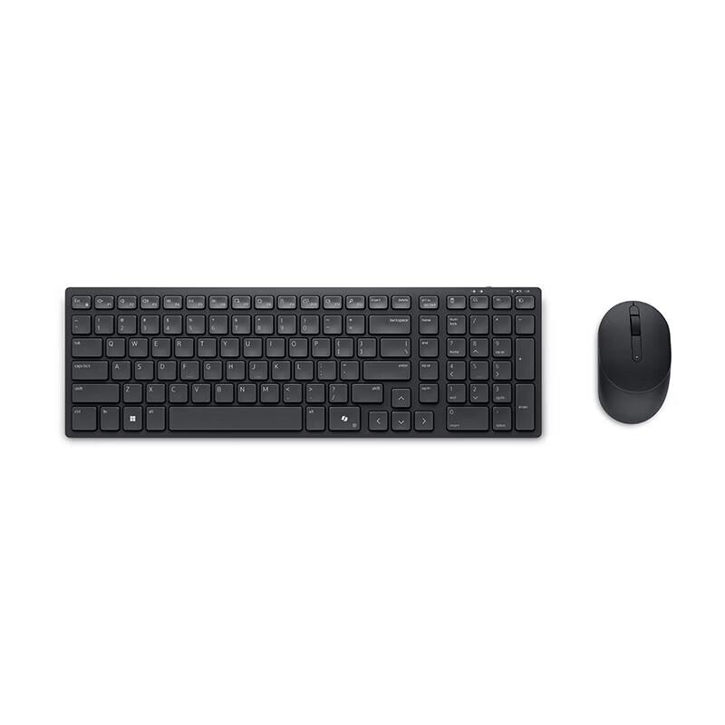 Dell סט מקלדת ועכבר אלחוטיים Bluetooth שקטים KM555
