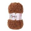 Włóczka Teddy Wool Pętelkowa: Ręcznie robiona włóczka DIY do szydełkowania i robienia na drutach na szaliki i lalki