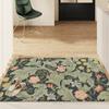 Nordic PVC Floor Mat for Entry Door, Stain-resistant Wire Ring, Home Entrance Anti-slip Mat, Entrance Door Foot Mat