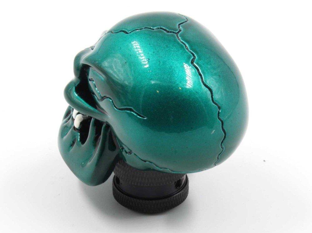 Funky Shift Knob Skull Teal