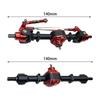 1:12 Scale RC Car Front and Rear Axle Set Replace Parts Steering Cup Bridge Shaft Complete Set for MN78 D90 D91 99S RC DIY Parts