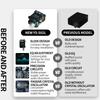 YS-502L 2.0 Channel Bluetooth 5.0 Audio Amplifier Board, 100W Stereo Power Amp Module With AUX And Volume Control For Speakers