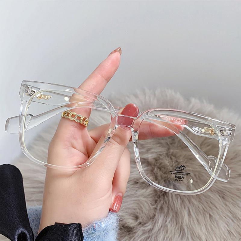 New Fashion Square Women Reading Glasses Anti Blue Light Optical Glasses Frames Computer Eyewear Presbyopia Eyeglasses +2 +4