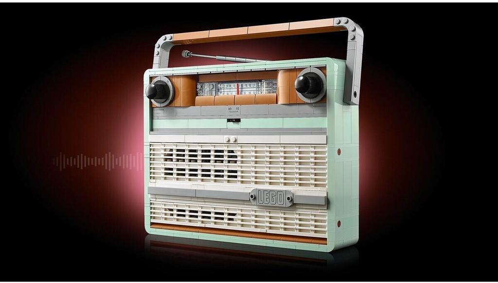 LEGO Deko Icons Constructor – Retro – Boombox (10334)