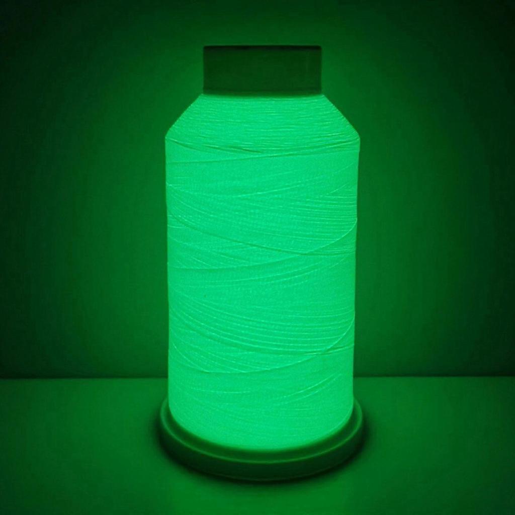 Glow In The Dark Embroidery Thread 150D/2 Polyester Yarn