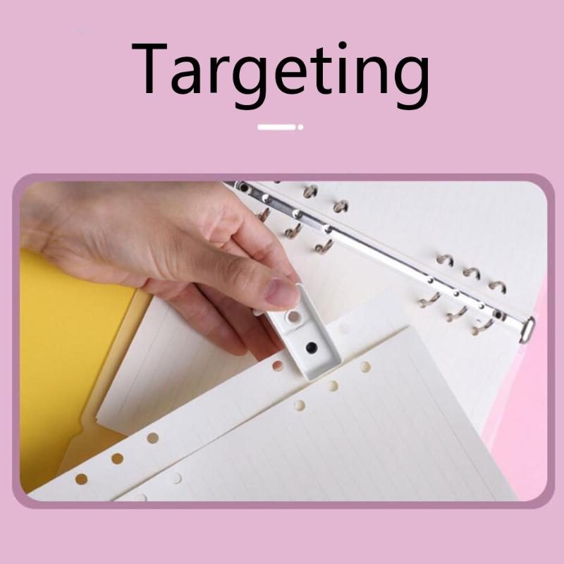 Mini Puncher Paper Capacity 8 Sheets Single Round Hole Puncher Aperture Diameter 0.24'' (6mm) for DIY Binder Paper Card