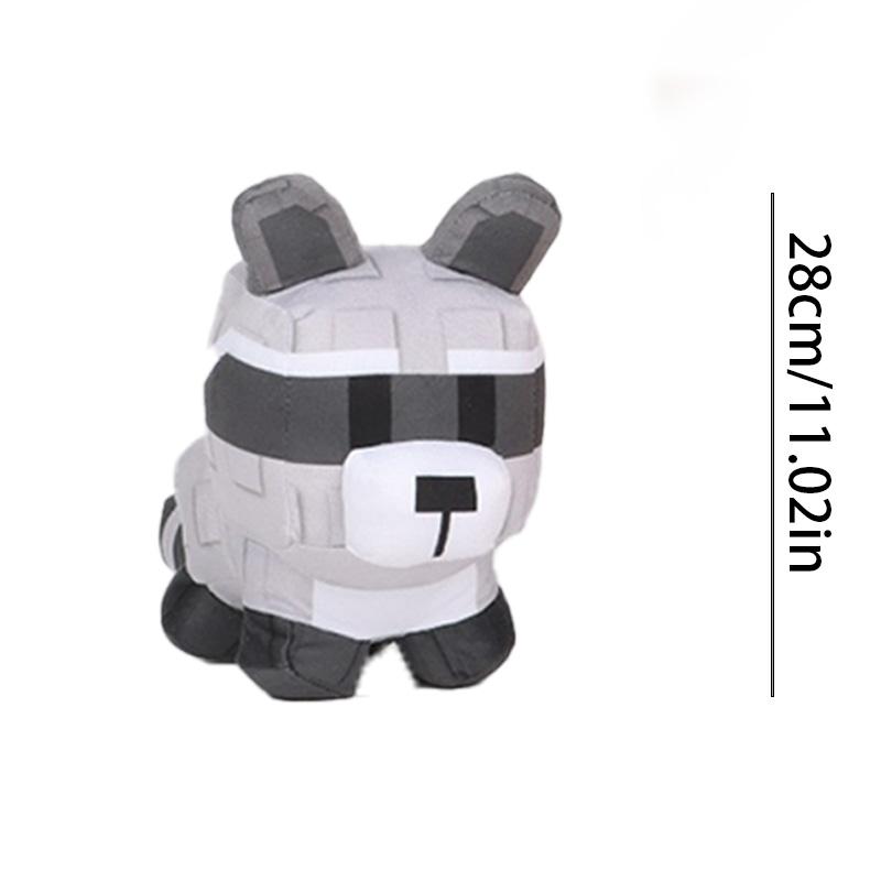 Hot 25cm Grow A Garden Game Plush Toy Grow A Garden Raccoon Plush Grow Garden Plush Pets Foxs Christmas Children's Birthday Gift