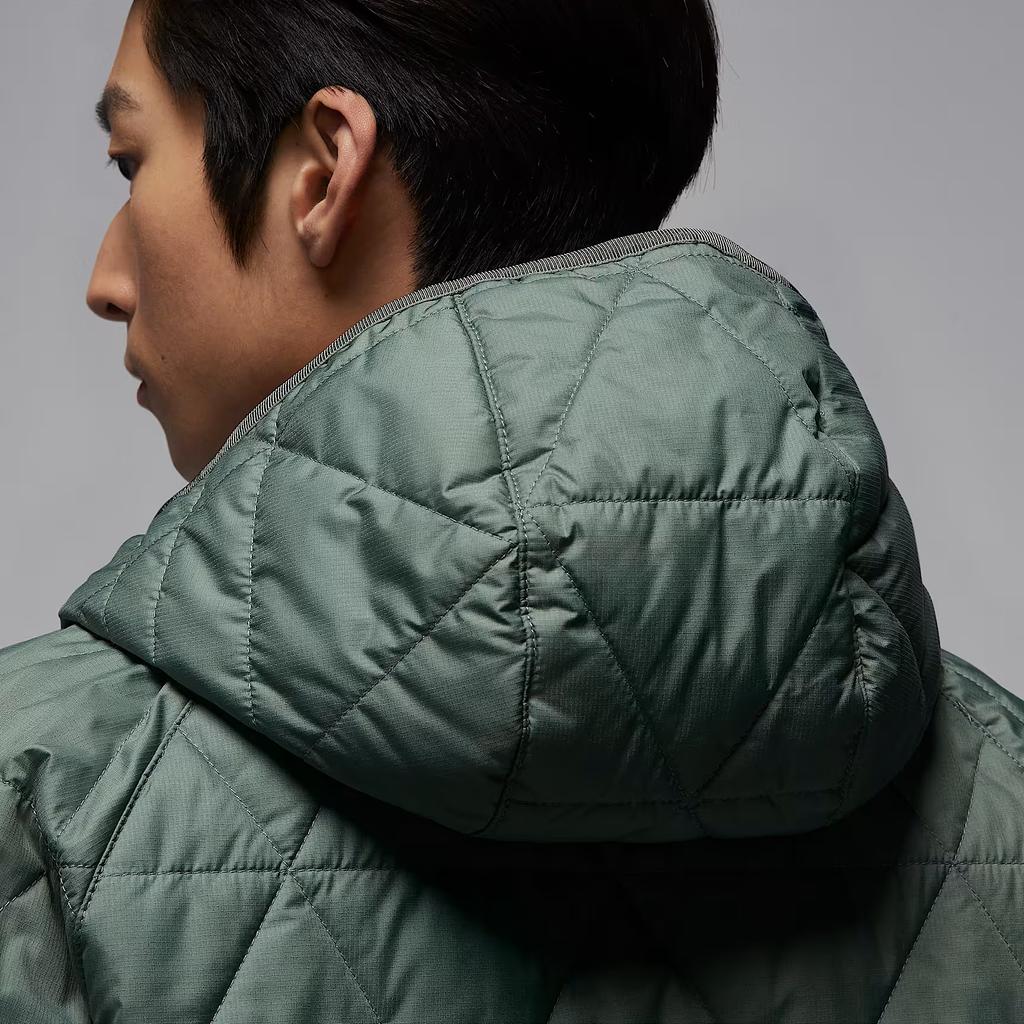 Jordan As M J Tf Sprt Stmt Mdwt Hooded Zipper Solid Color Long Sleeve Cotton Jacket Men jackets FZ3163-351