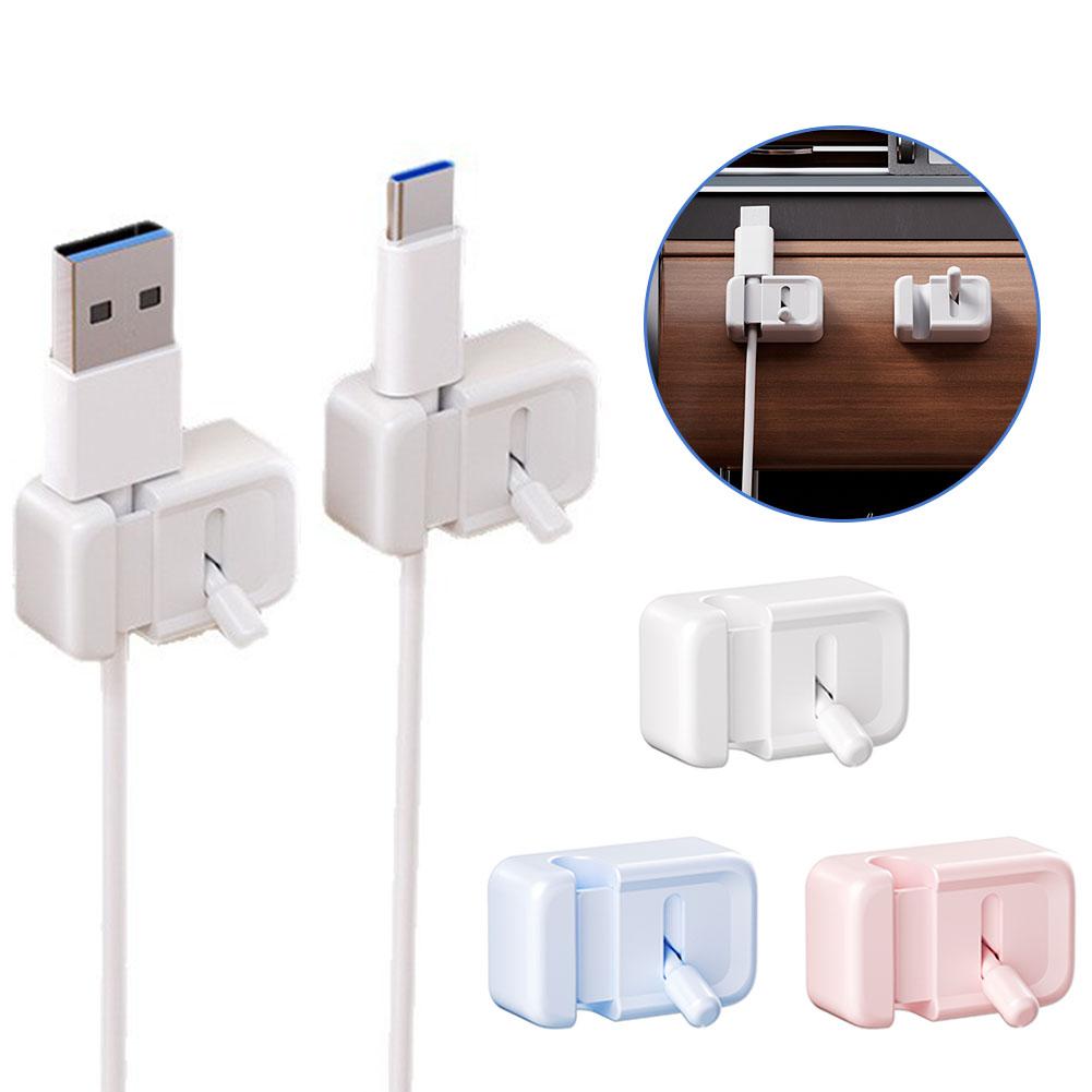 New Creative Cable Management Box For Extension Cord Line Clips Charging Earphone Wire Organize D7O1