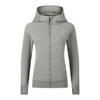 Waist-Tight Thin Yoga Wear Fall and Winter Running Jacket Workout Top Silm Hooded Cardigan Sweater Female Fleece-lined Thickened