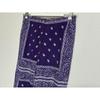 Used UNUSED bandana all-over print easy pants, slacks, rayon, silk