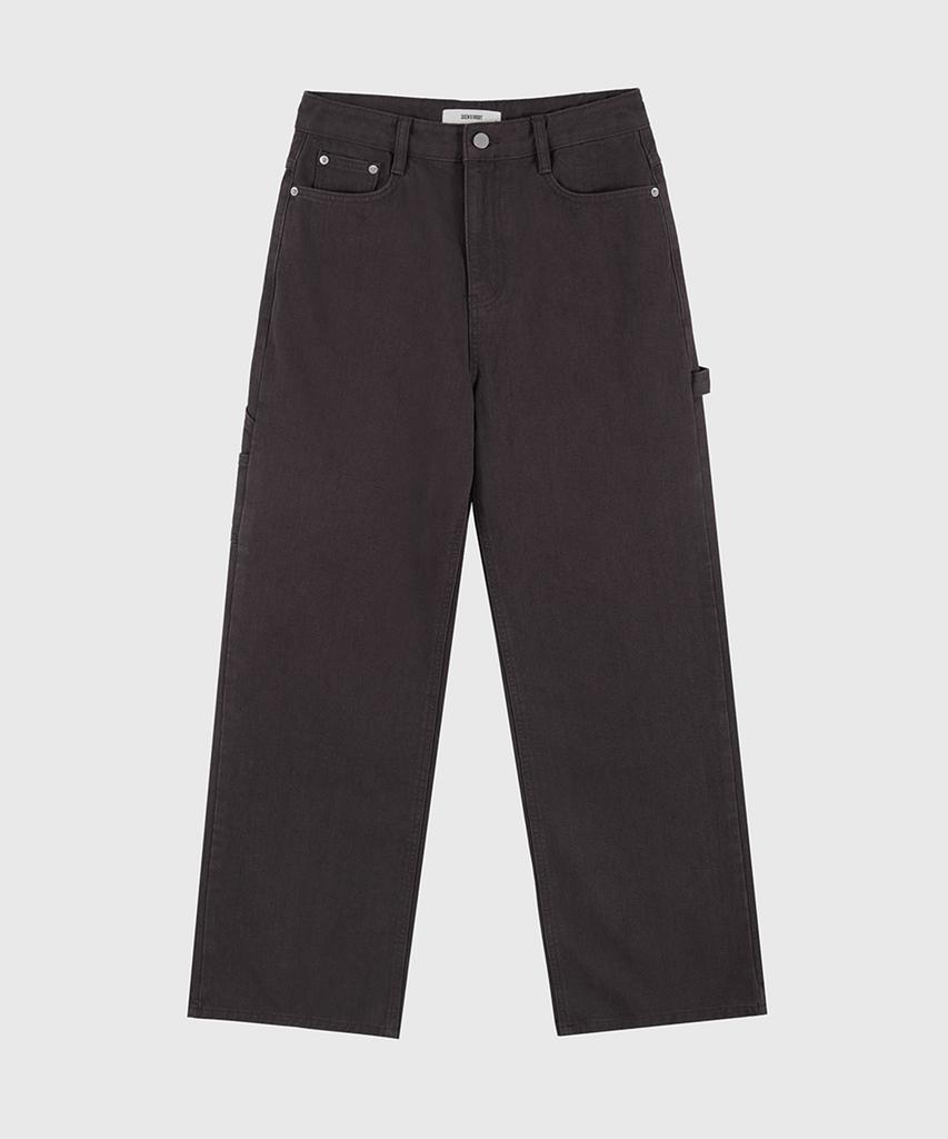 Kwinseulaebis Hammerloop Cotton Straight-Fit Washed Pants