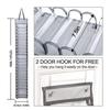 A20F-24 Compartments Vinyl Storage Organizer Holder Hanging Bag Crafts Vinyls Roll Storages Rack Hang Pocket Behind Door Room