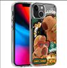 Magnetic Cartoon Plush Bear iPhone 15/16/17 Pro Max Transparent Full Coverage Case