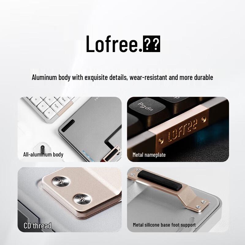 LOFREE OE915 84-Key Low-Profile Mechanical Keyboard
