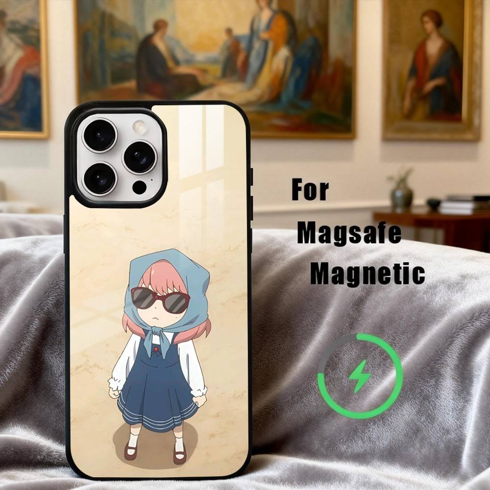S-Spy X F-Family-Y A-Anime  Phone Case For iPhone 17,16,15,14,13,12,Plus,Pro,Max for Magsafe Magnetic Wireless Charging