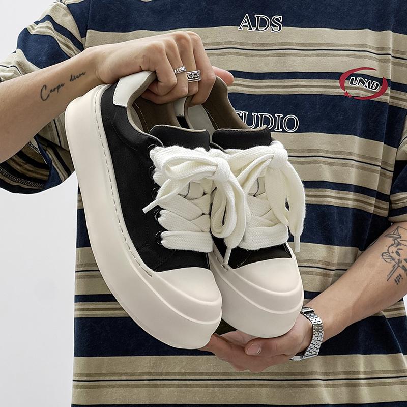 Fashion 2025 Summer Lightweight Canvas Breathable Mesh Men's Casual Shoes Non-Slip Rubber Sole Fashion Streetwear Slip-On Walking Shoes