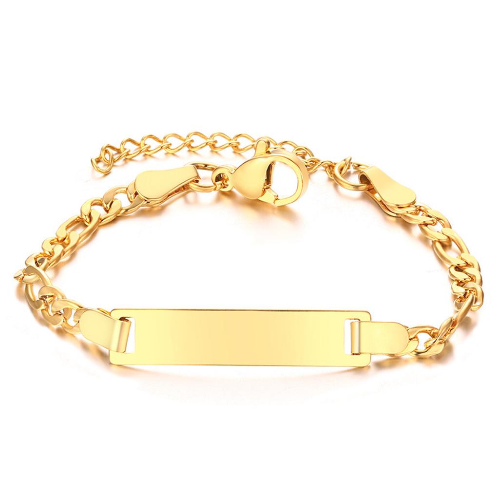 (Jméno/Datum/Malý vzor) DIY Náramek s nastavitelnou délkou a přizpůsobitelnými přívěsky