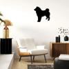 Panneau Mural Métallique Shiba Inu – Silhouette De Chien, Décoration Murale Élégante, Et Décor Métallique Pour Mur