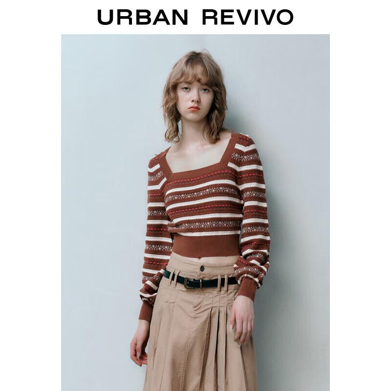 UR Sweet Square Neck Knit Sweater