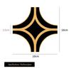 Tile Grout Self-Adhesive Diagonal Floor Stickers for Living Room and Kitchen Decoration